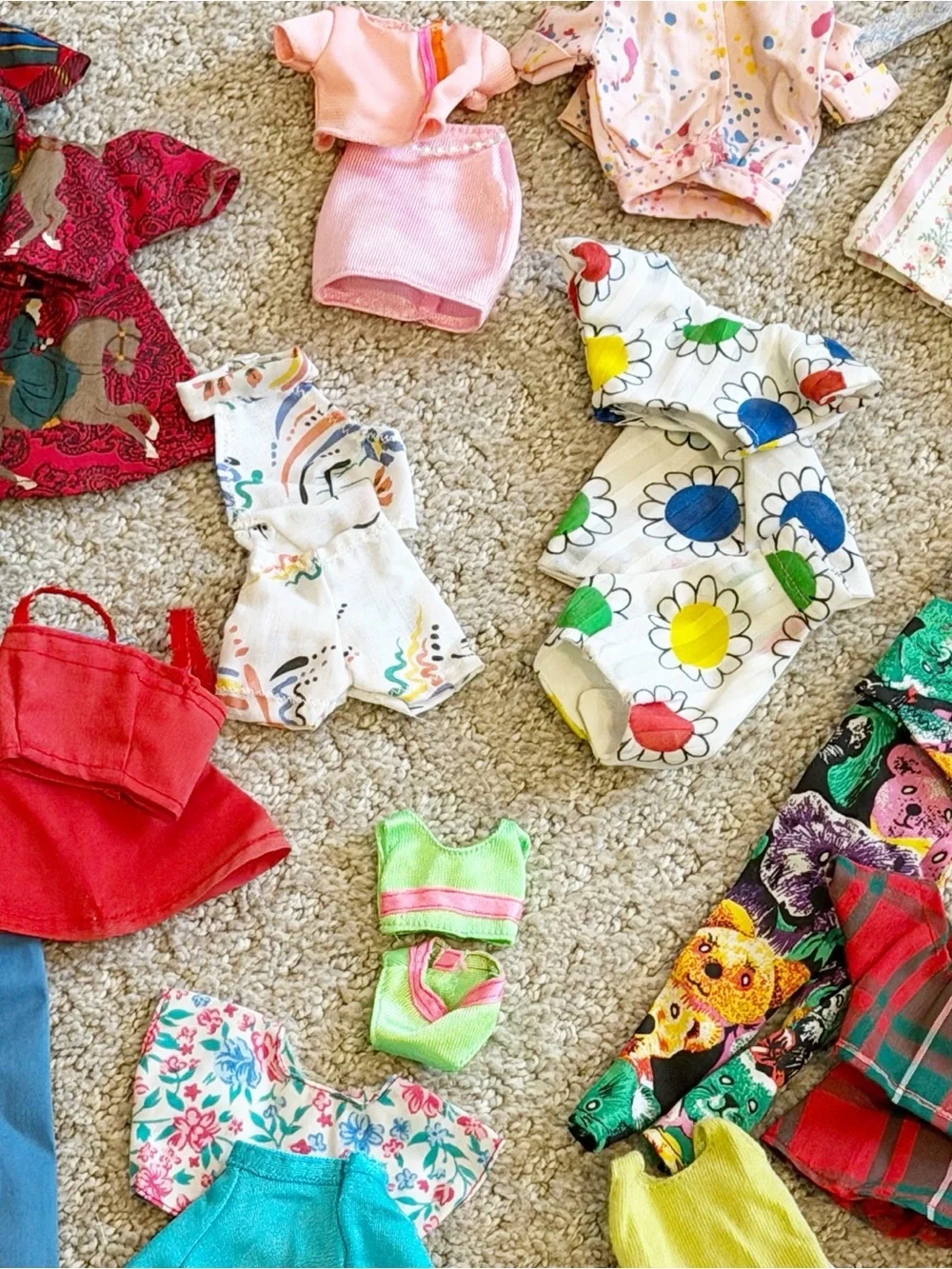 Vintage Barbie Doll Clothing Lot Clone Mommy Made 60’s/70’s/80s Handmade Outfits